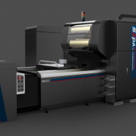Circular pressing and positioning hot stamping machine